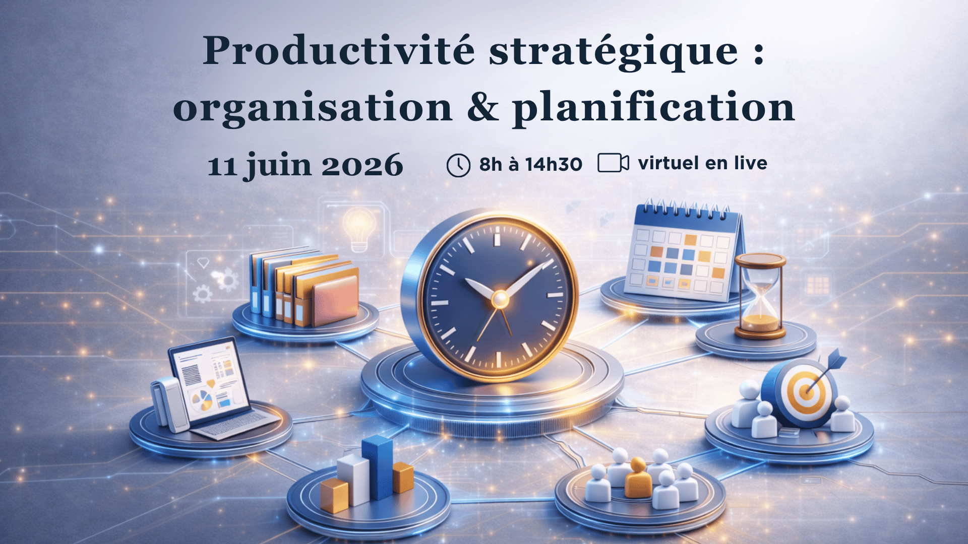 Productivité stratégique : organisation & planification
